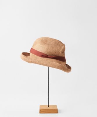 ＢＯＸＥＤ　ＨＡＴ　ペーパーアバカ　１１ｃｍ　ブリム　グログランリボン